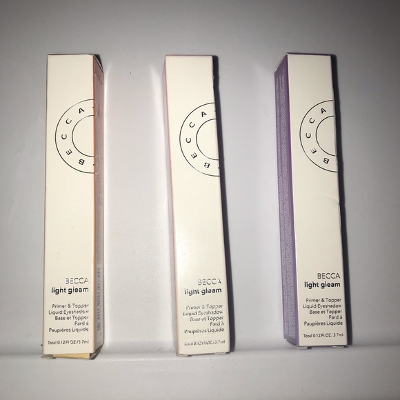 BECCA Other - Becca Cosmetics Light Gleam Eyeshadow Includes 3!